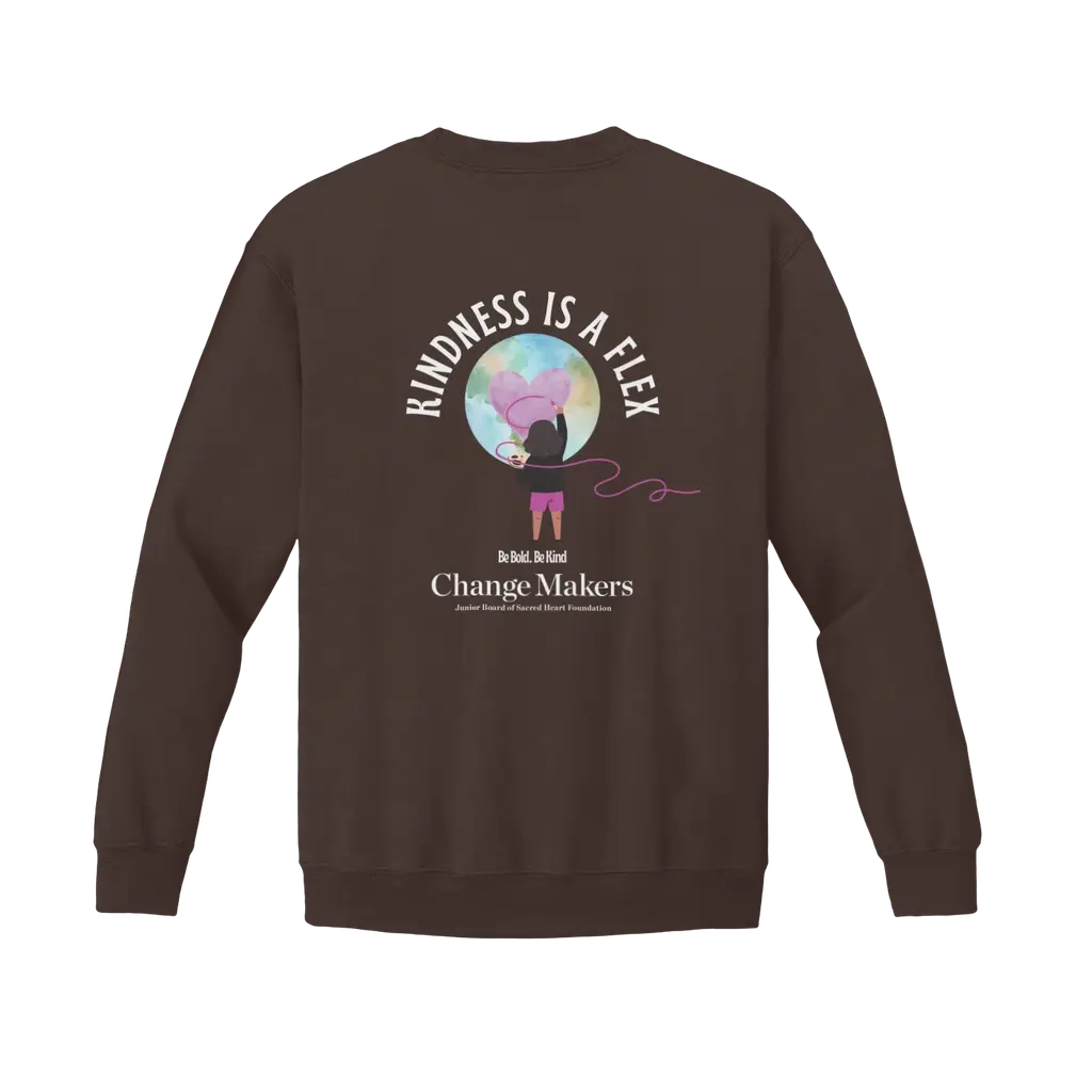 Kindness is a Flex Heavy Blend Crewneck
