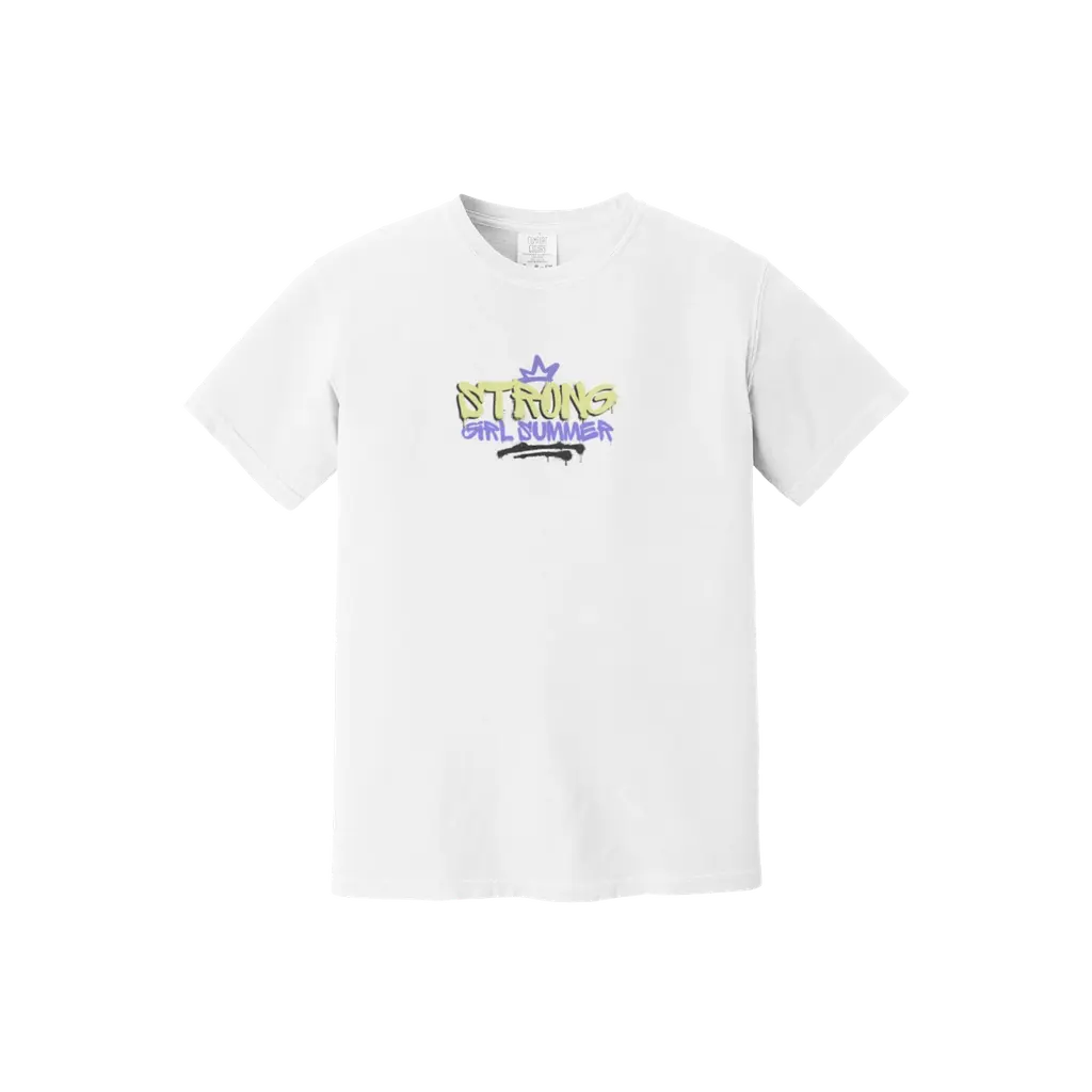 STRONG GIRL SUMMER Comfort Colors Tee