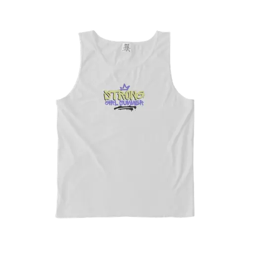 STRONG GIRL SUMMER Comfort Colors Tank
