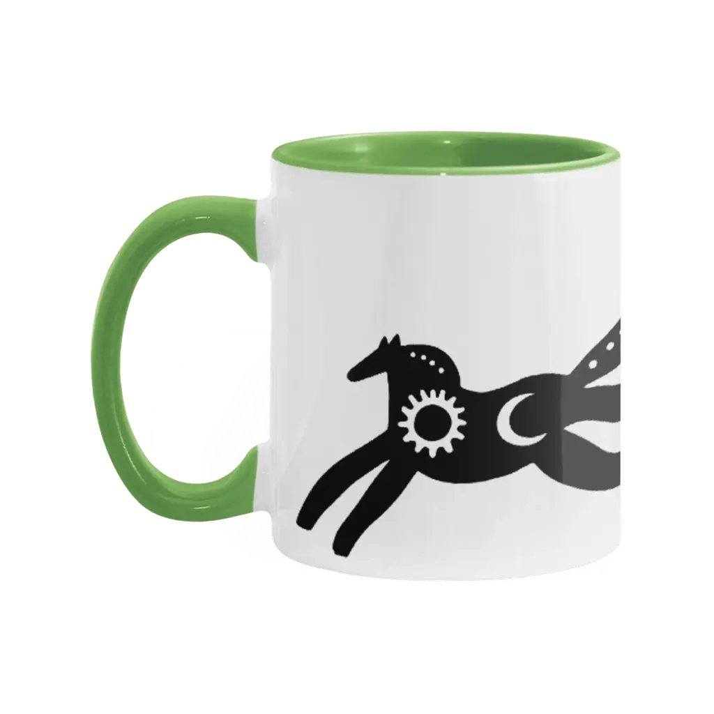 Let Me Live Sun-Dappled & AI-Free mug