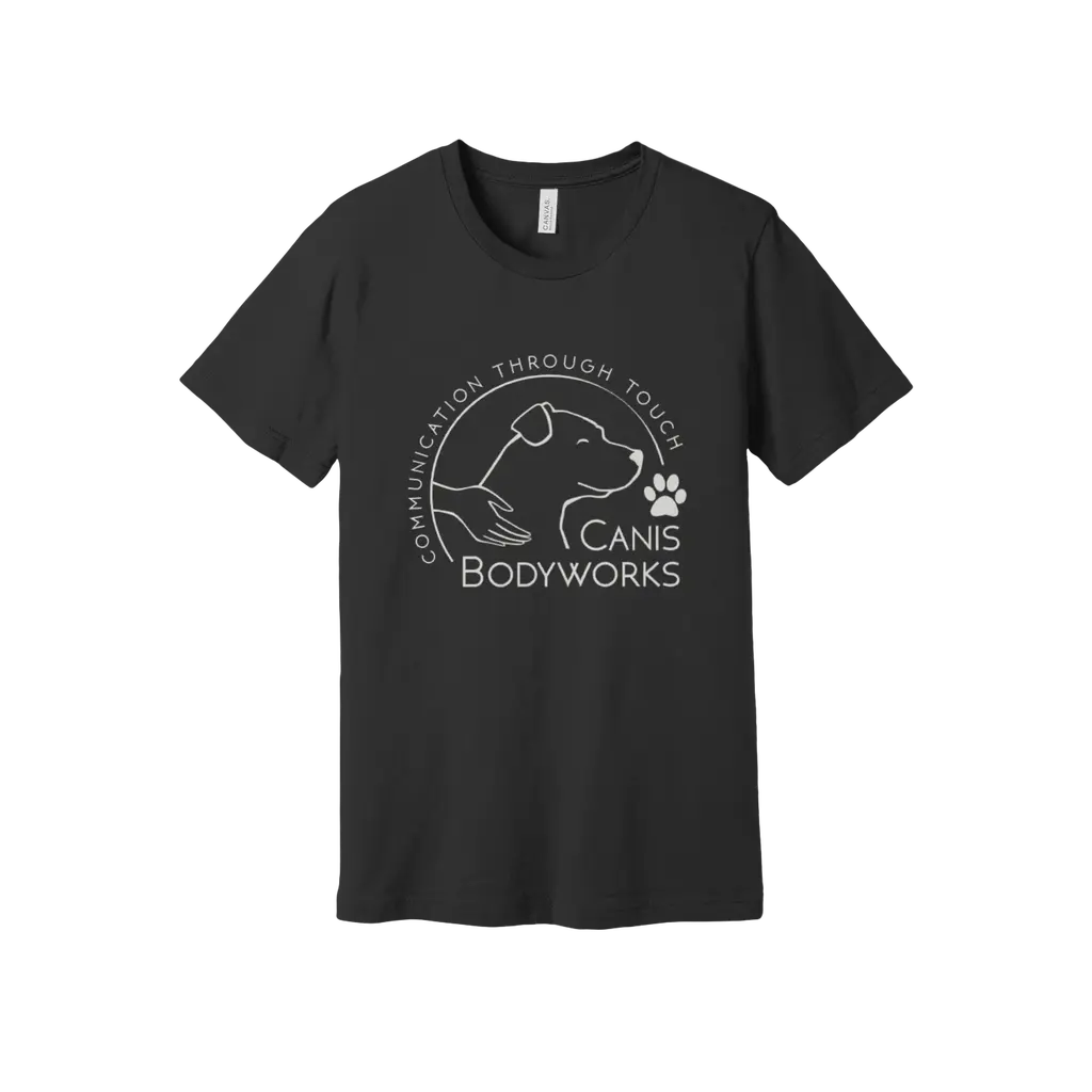 Canis Unisex Tee - White logo