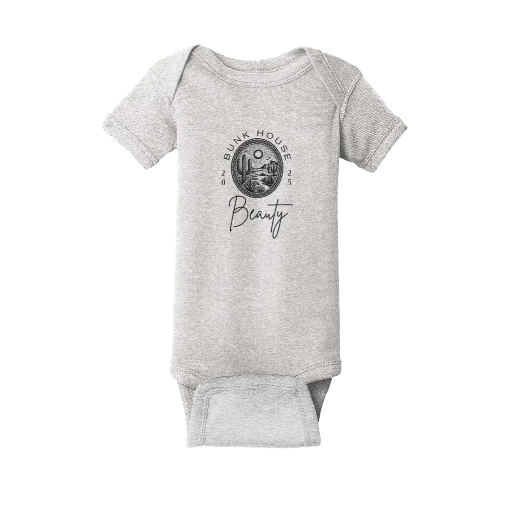 Bunkhouse Beauty original logo Onesie