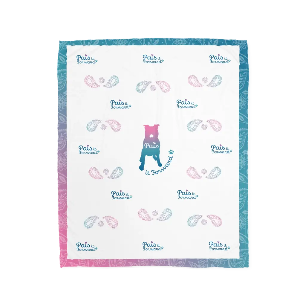 Pais It Forward Dog Blanket