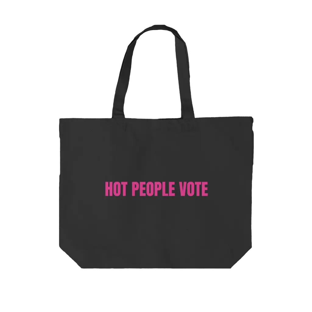 Hot People Tote: Black