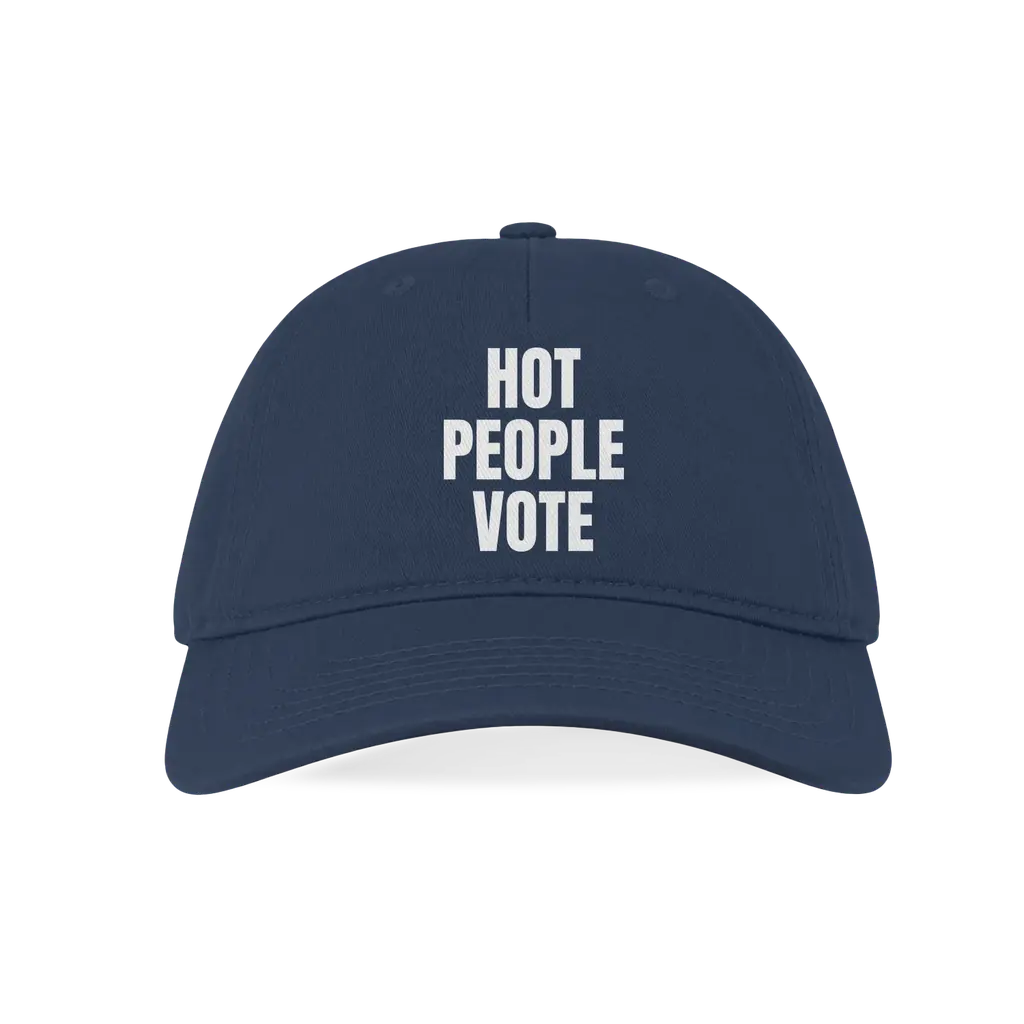 Hat People Vote: Blue