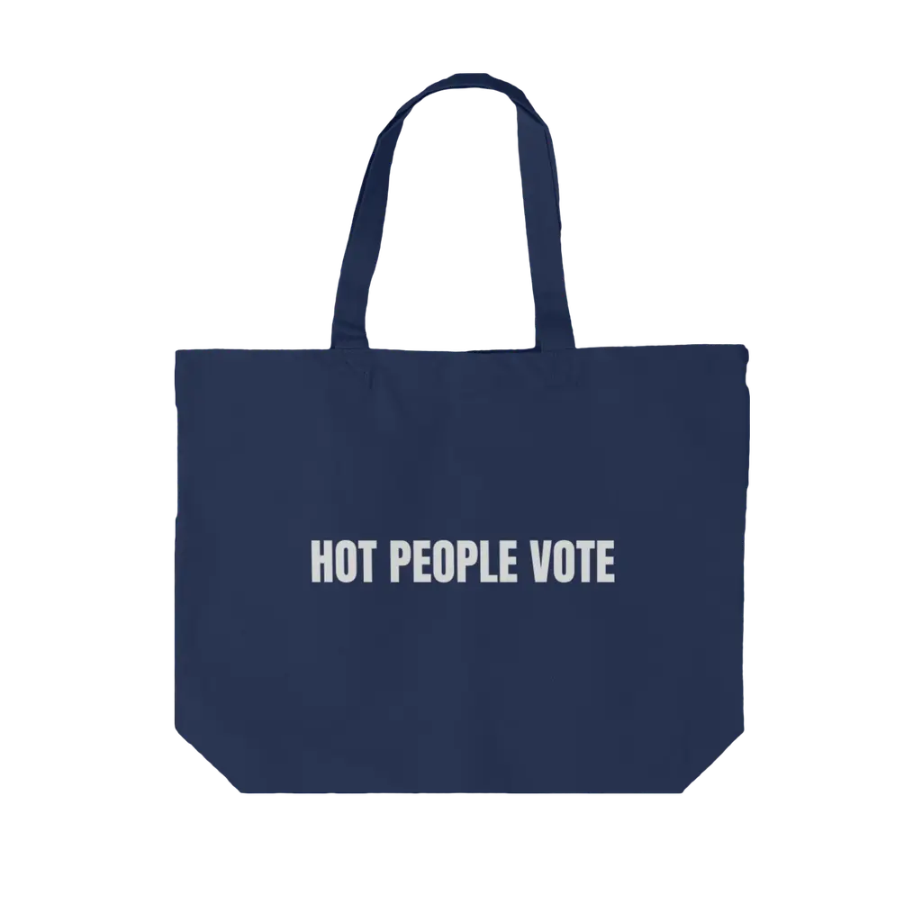 Hot People Tote: Navy