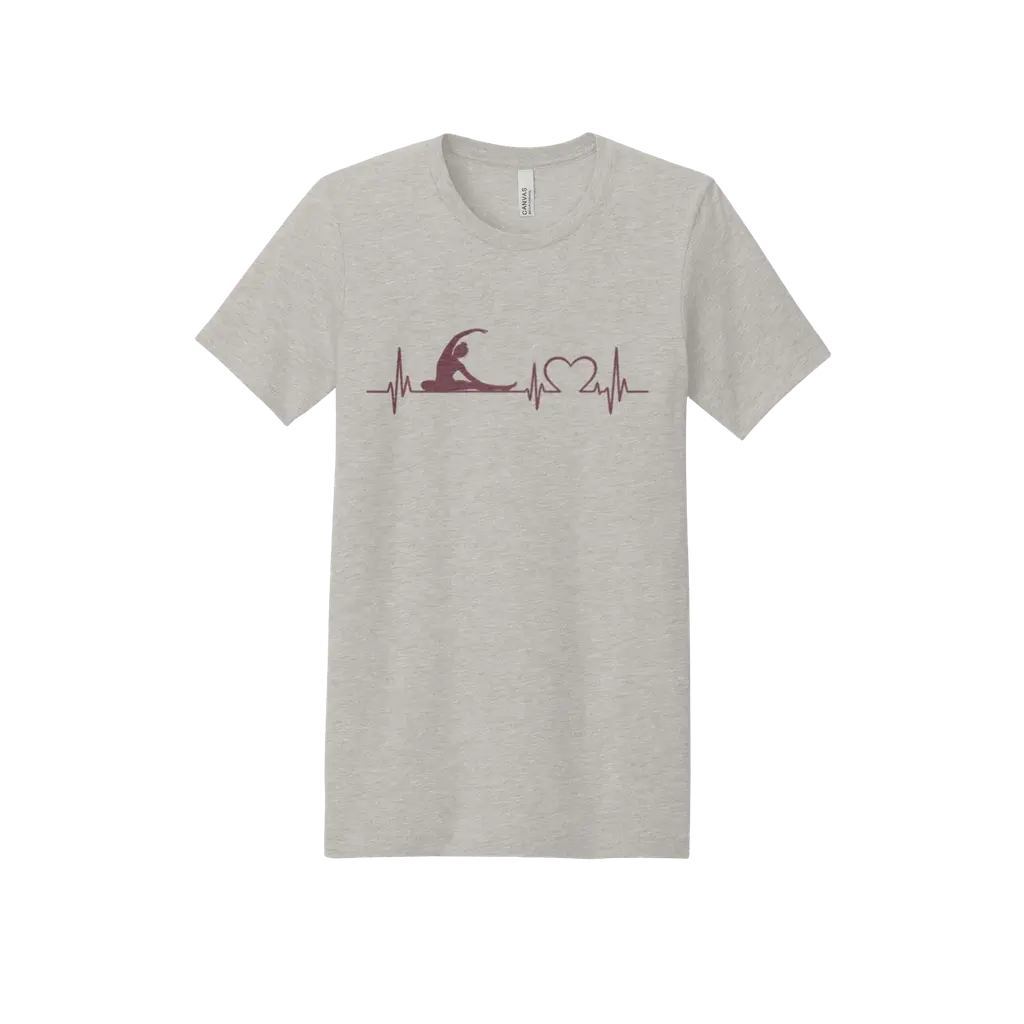 Heartbeat Yoga/LOgo Back