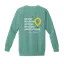 Brave and Unstoppable: Comfort Colors Crewneck Sweatshirt thumbnail 4