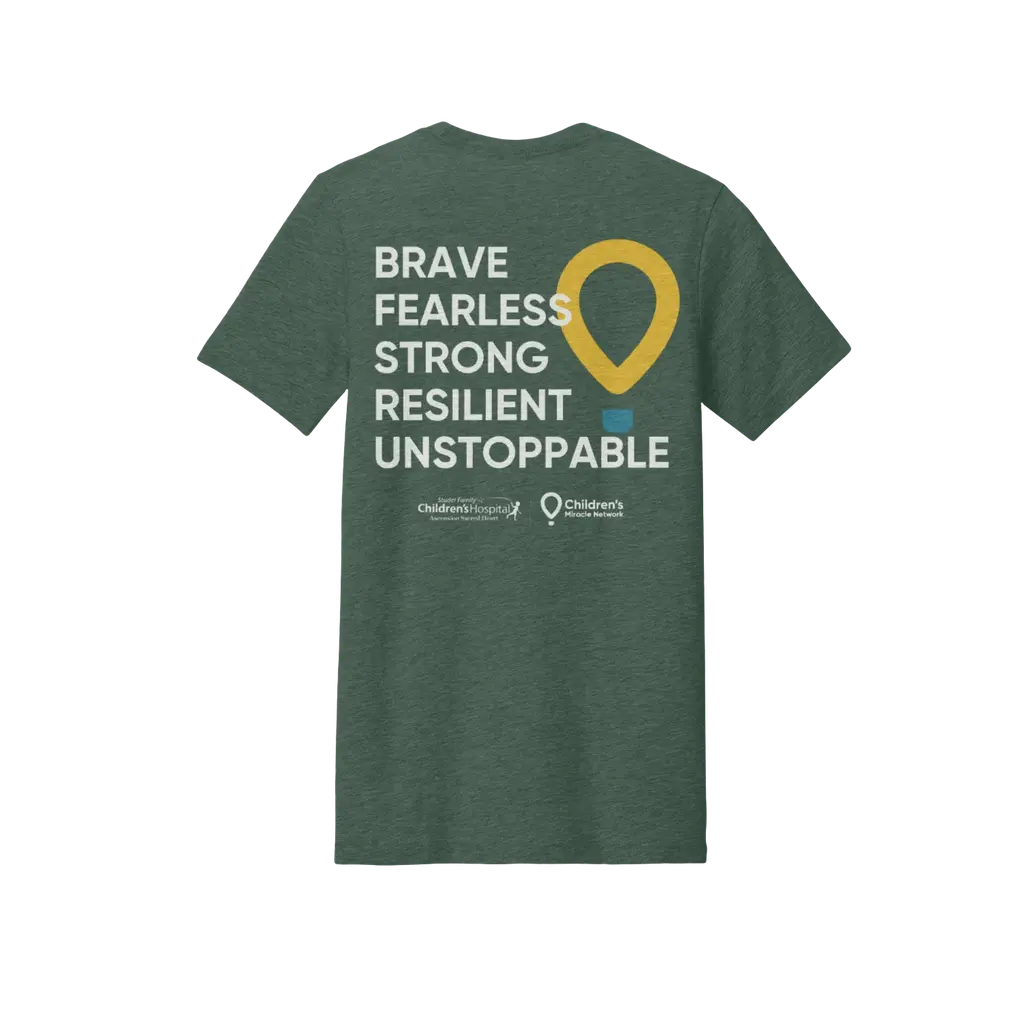 Brave and Unstoppable: Bella + Canvas Premium Unisex T-Shirt