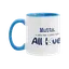 Mutts. All love! Two-tone Ceramic Mug thumbnail 13