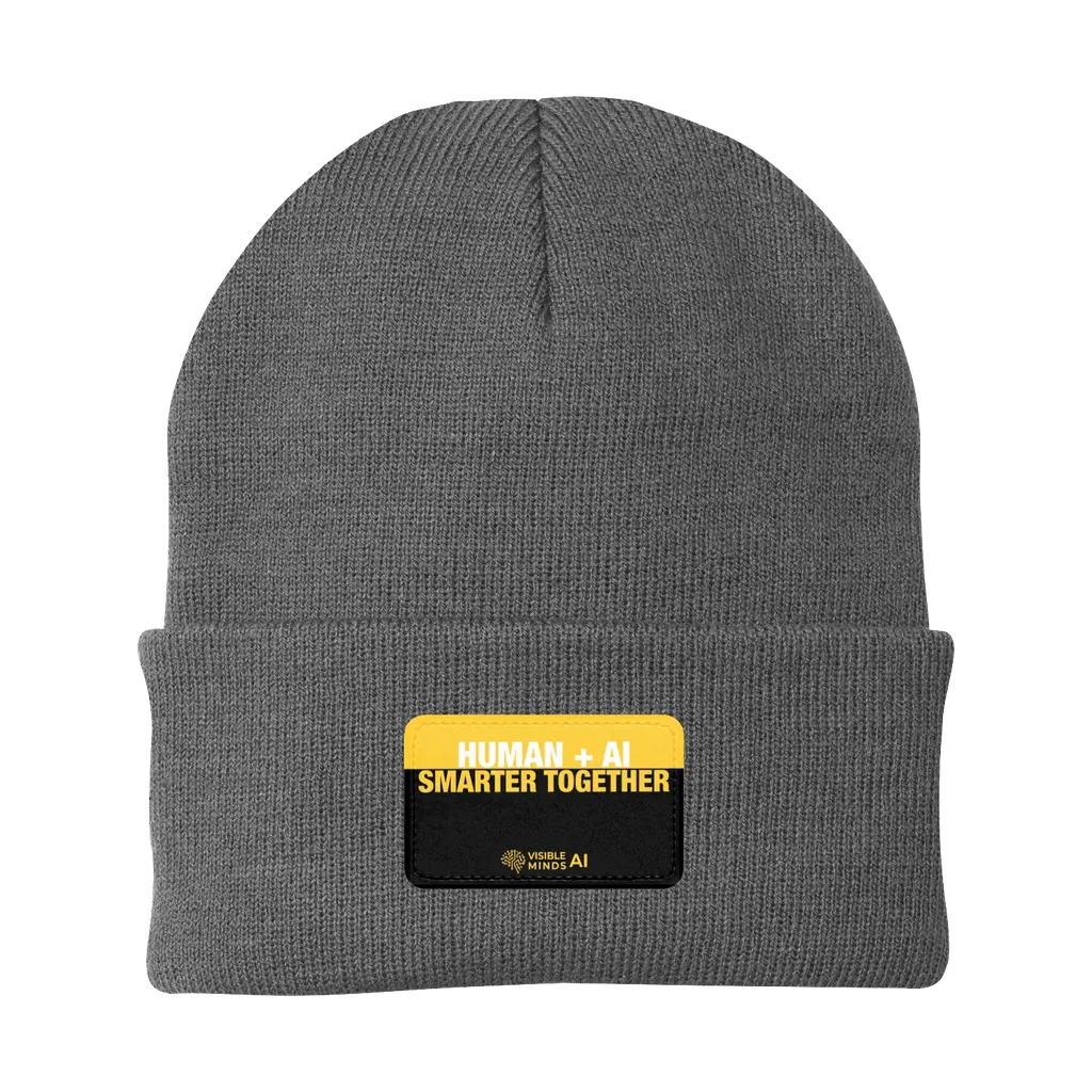 Human + AI | Smarter Together Beanie