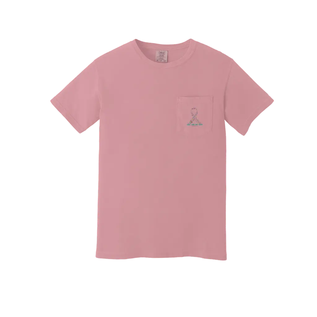 Every Story Matters. Every Battle Counts: Comfort Colors Pocket T-Shirt