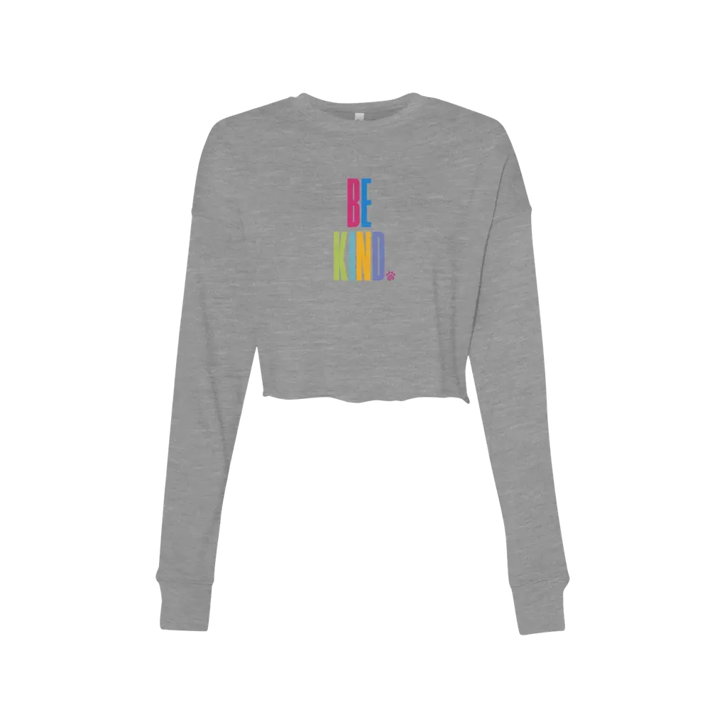 Be Kind Crop Fleece