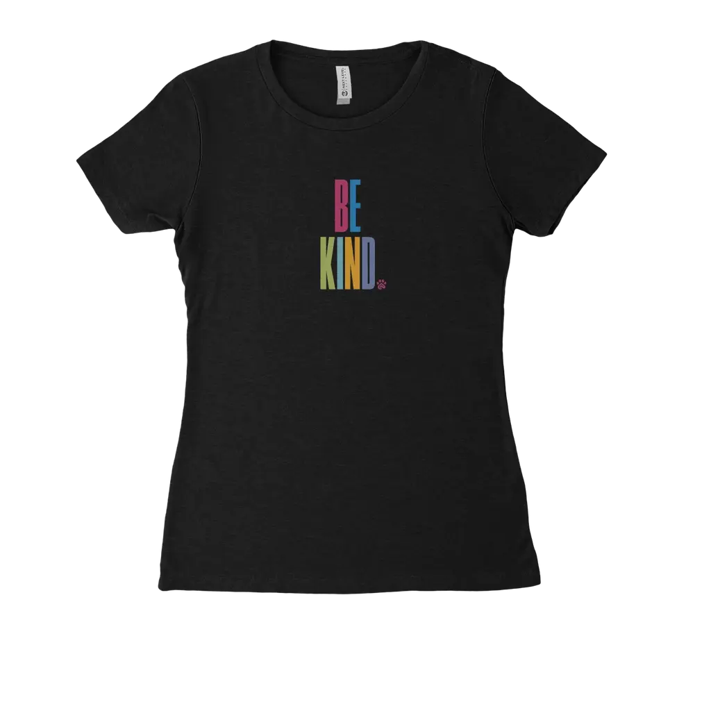 Be Kind Women's Fitted Tee