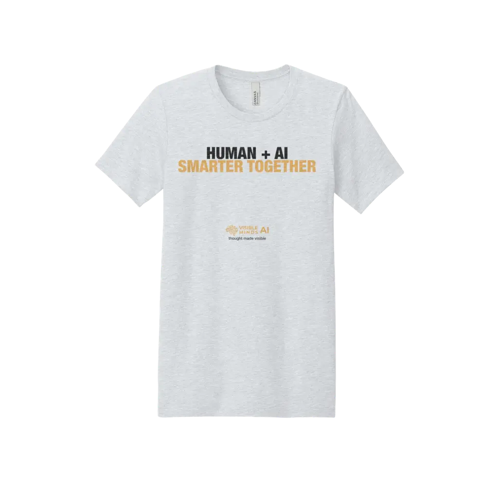 HUMAN + AI SMARTER TOGETHER Premium Tee