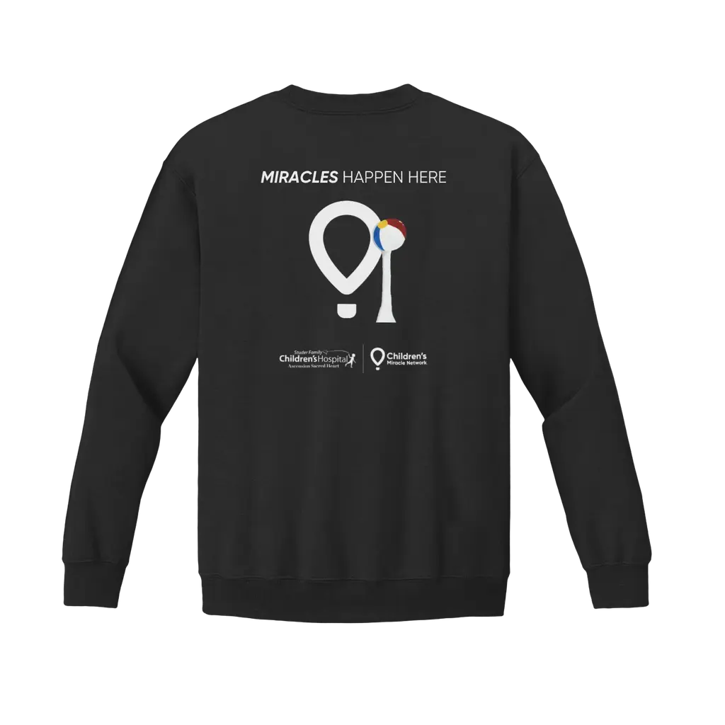 Miracles Happen Here: Gildan Sweatshirt