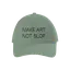 Make Art Not Slop (embroidered hat) thumbnail 1