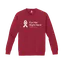For Her. Right Here. Heavy Blend Crewneck thumbnail 7