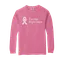 For Her. Right Here. Comfort Colors Long Sleeve thumbnail 1