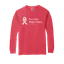 For Her. Right Here. Comfort Colors Long Sleeve thumbnail 5