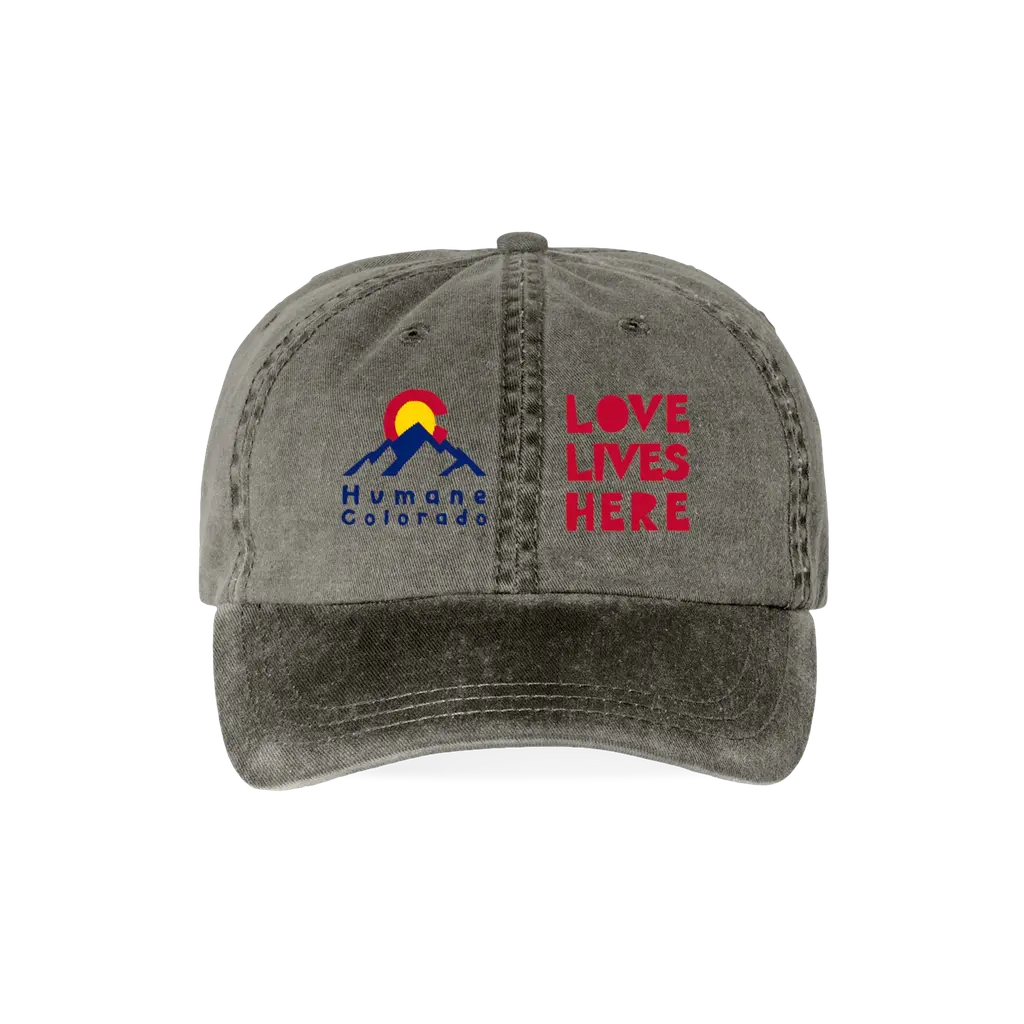 Love Lives Here Baseball Cap