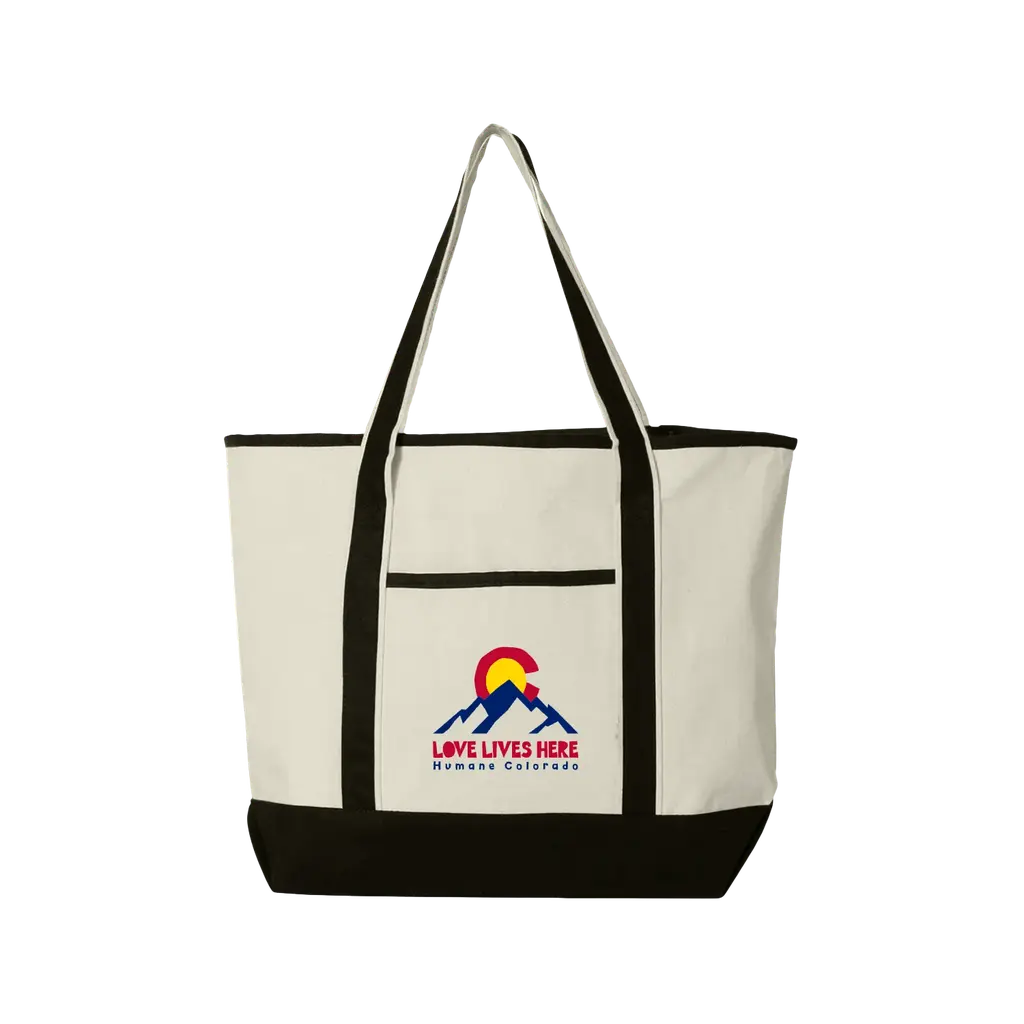 Love Lives Here Large Tote