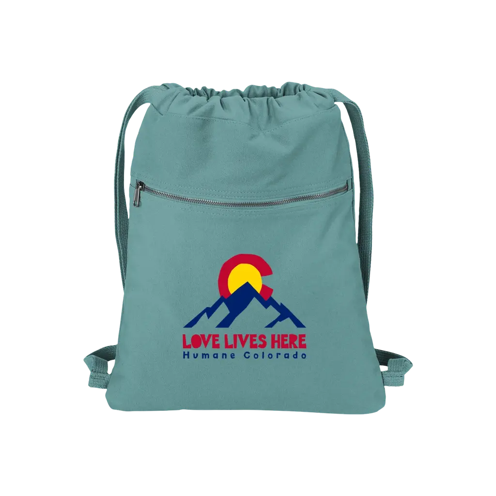 Love Lives Here Cinch Pack