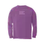 For Her. Right Here: Comfort Colors Long Sleeve T-Shirt thumbnail 2