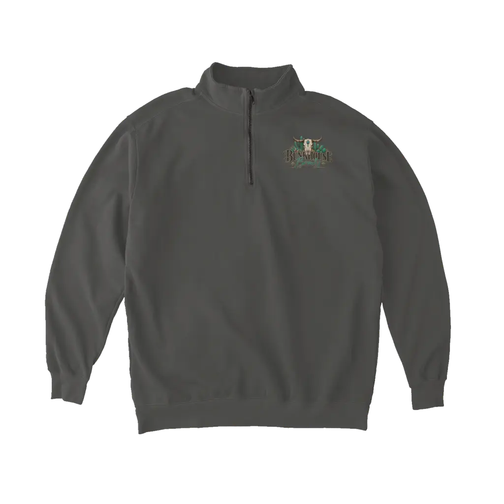 BUNKHOUSE BEAUTY western Comfort Colors Quarter Zip