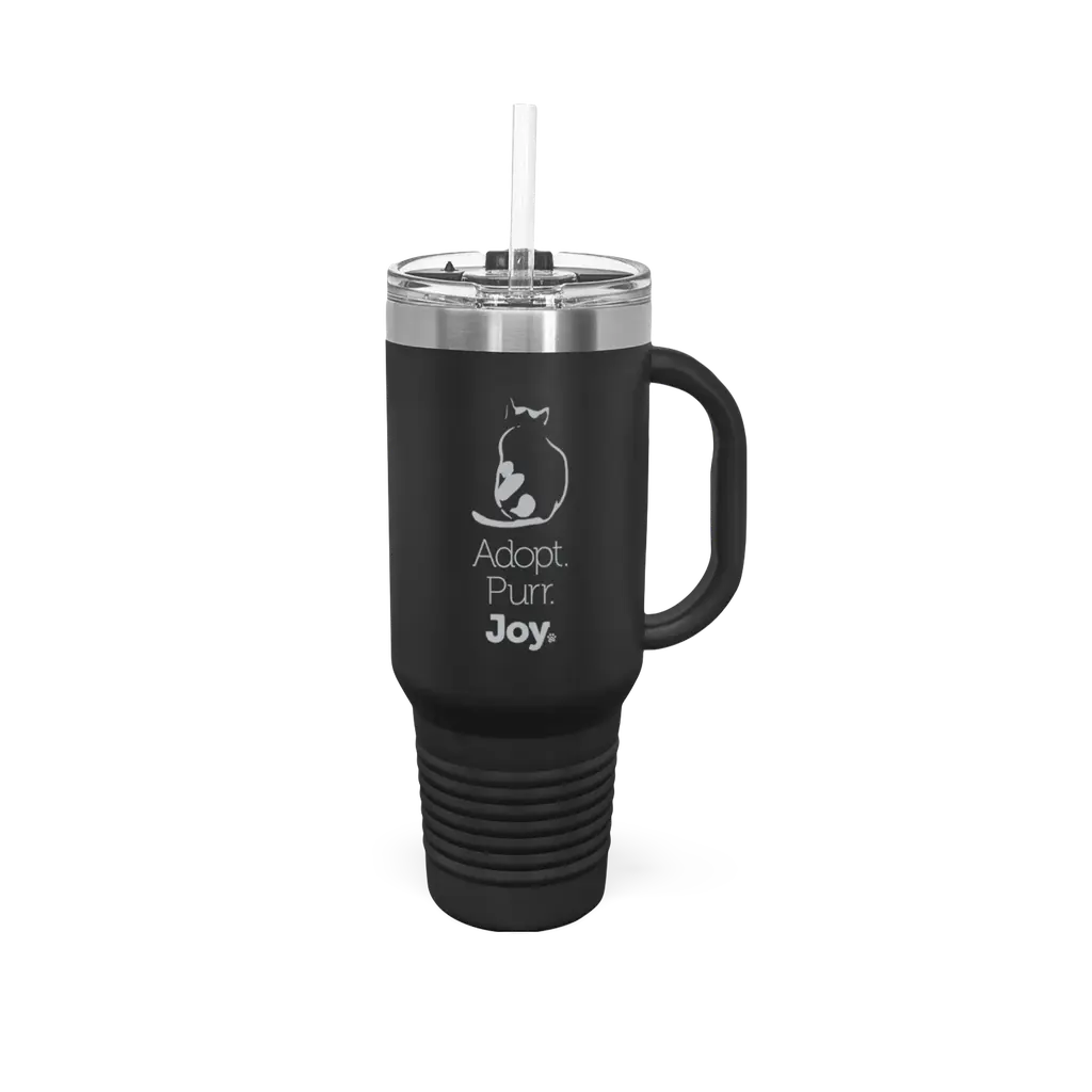 Adopt Purr Joy Travel Mug