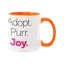 Adopt Purr Joy Two-Tone Ceramic Mug thumbnail 5