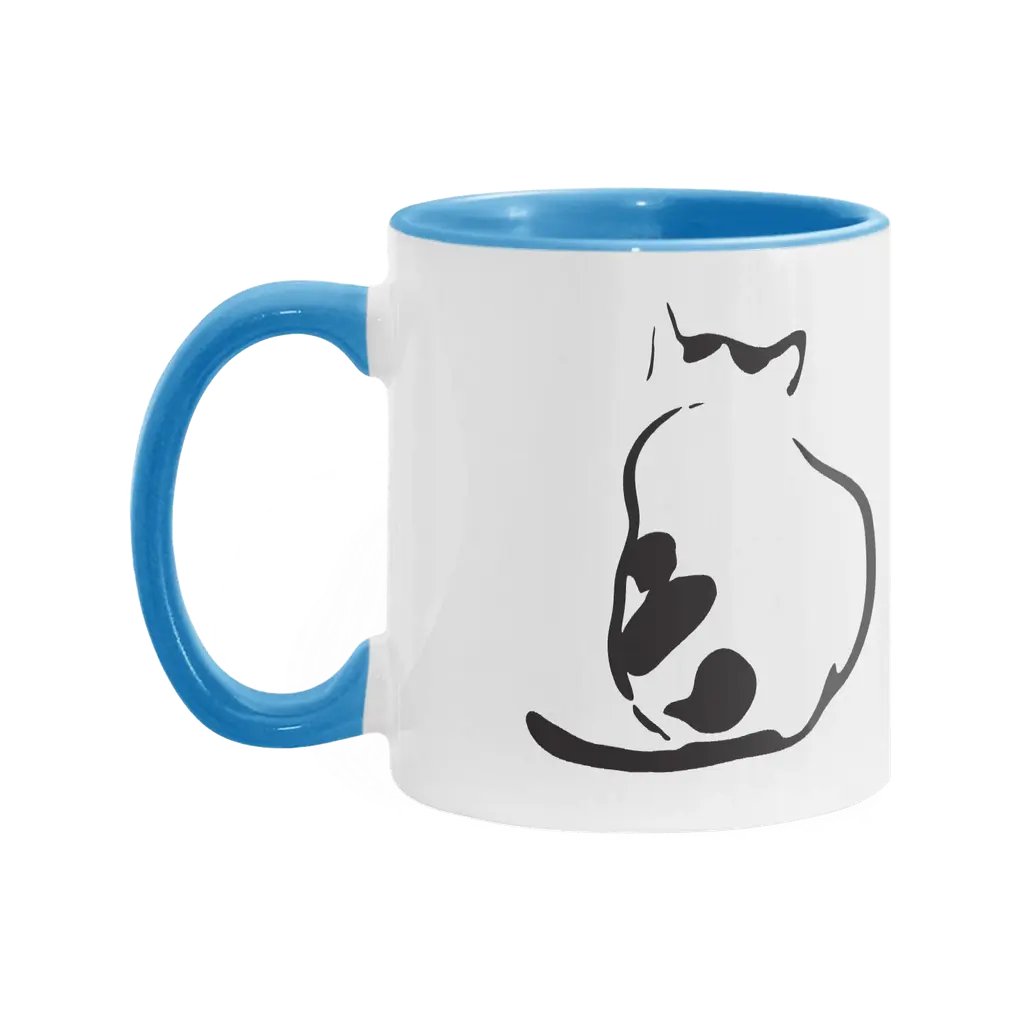 Adopt Purr Joy Two-Tone Ceramic Mug