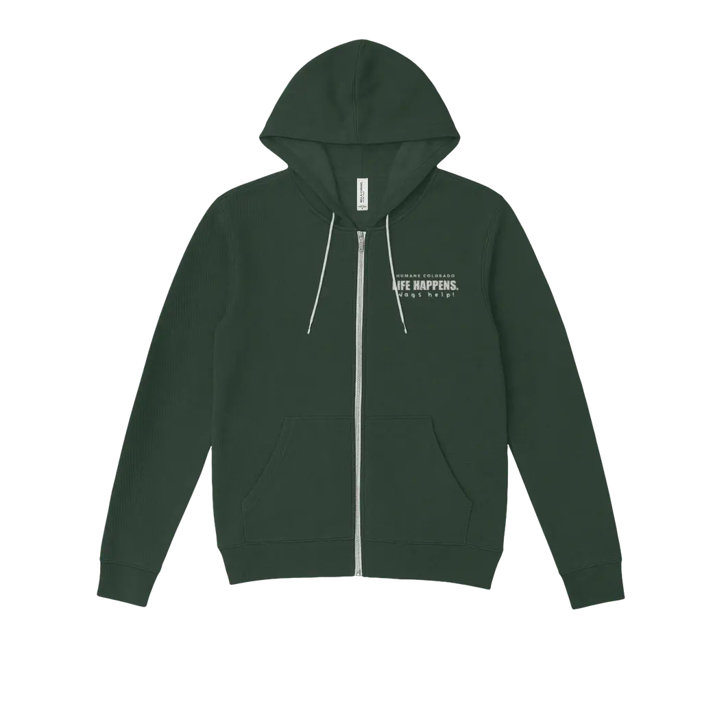 Life Happens Zip-Up