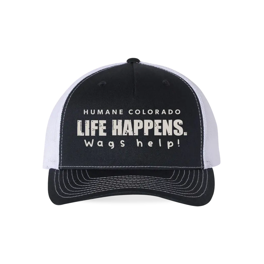 Life Happens Trucker Cap