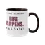 Life Happens Two-Tone Ceramic Mug thumbnail 8