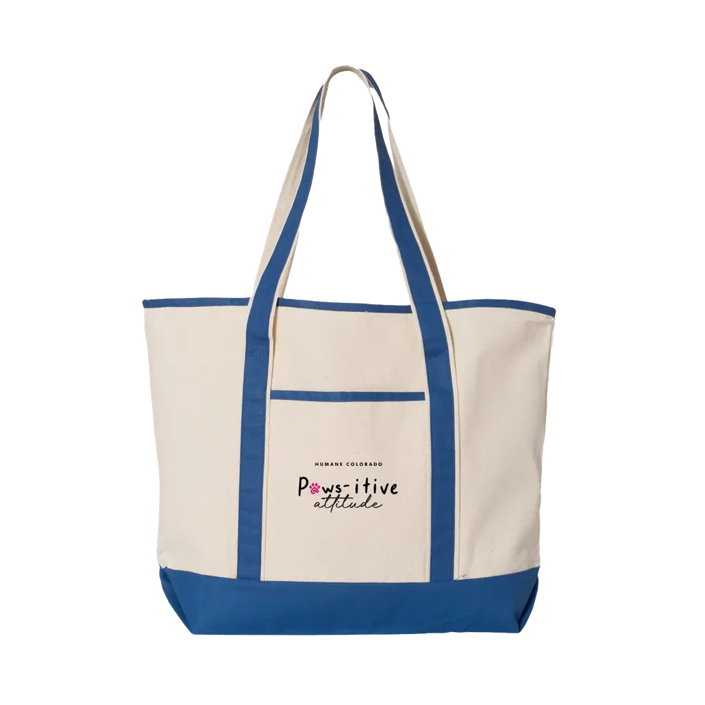 Paws-itive Attitude Large Tote