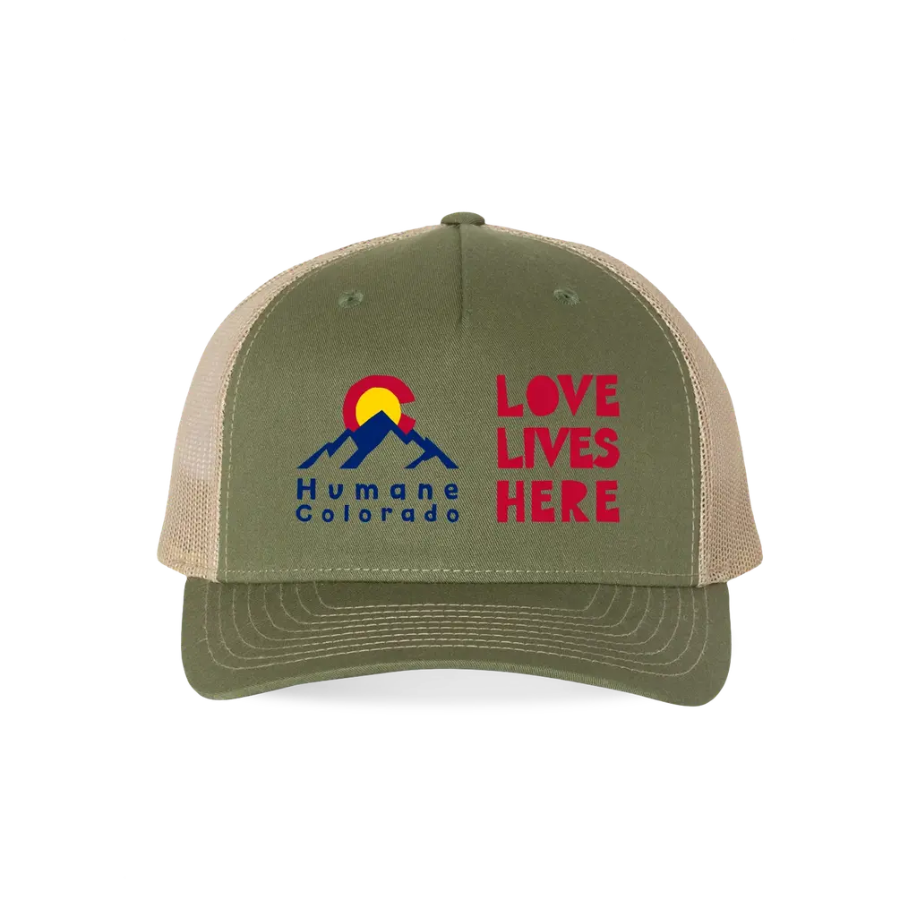 Love Lives Here Trucker Cap