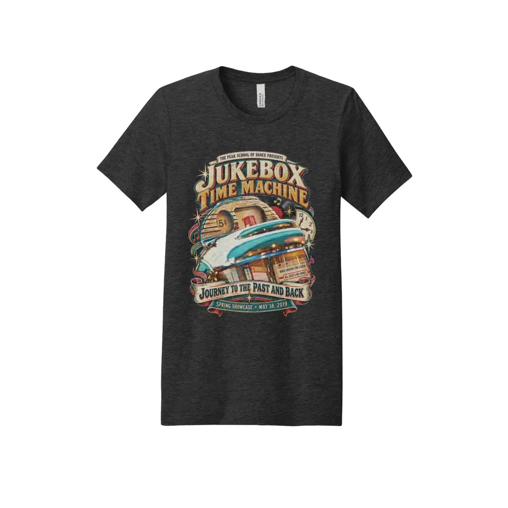 Jukebox Time Machine Vintage Tee 