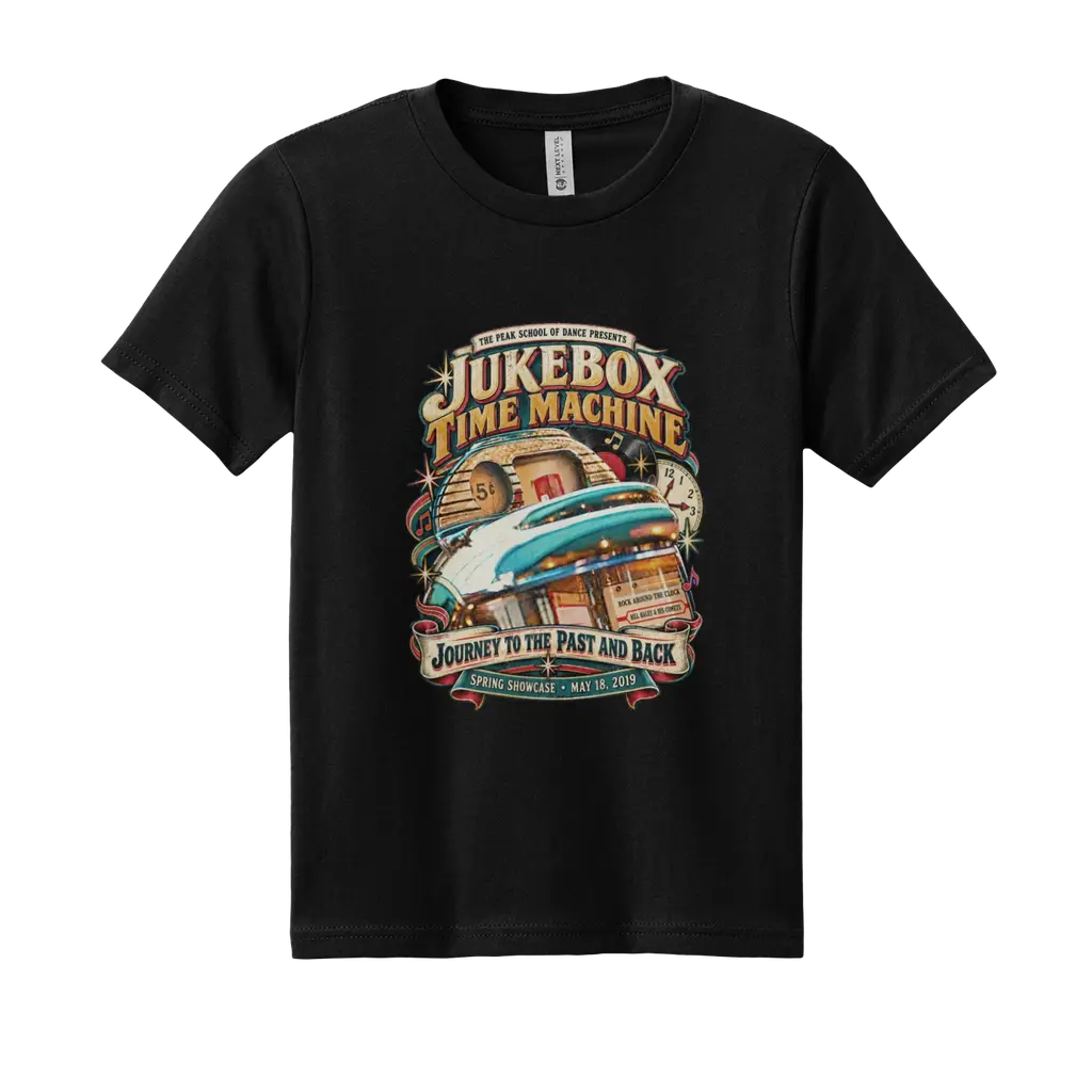 Jukebox Time Machine Vintage Youth Tee