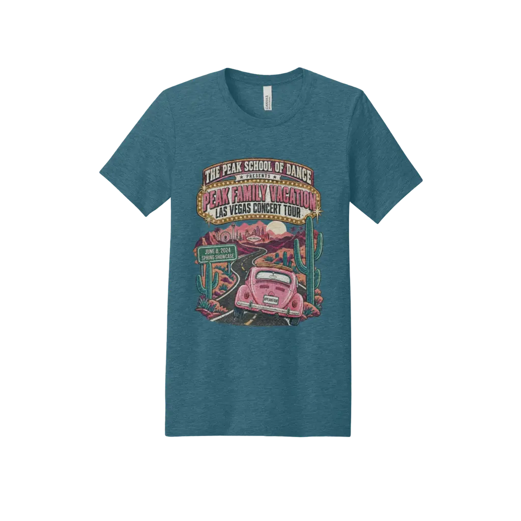 PEAK Family Vacation: Las Vegas Vintage Tee