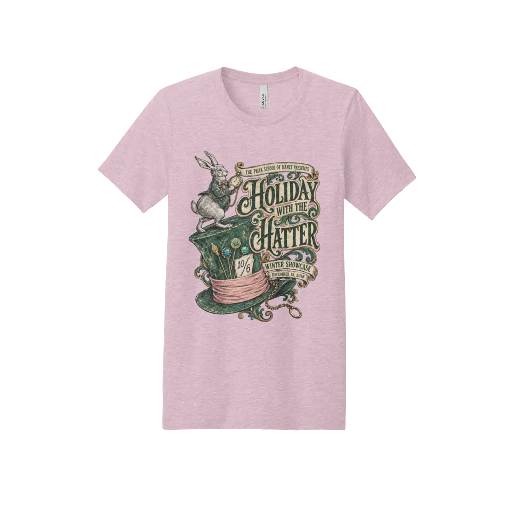 Holiday With the Hatter Vintage Tee