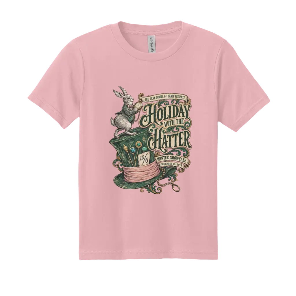 Holiday With the Hatter Vintage Youth Tee