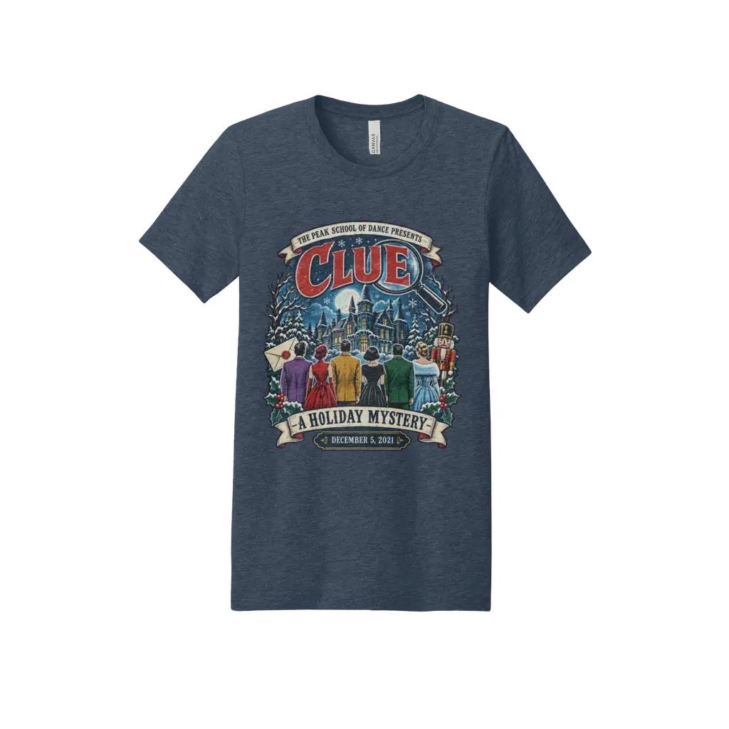 Clue: A Holiday Mystery Vintage Tee