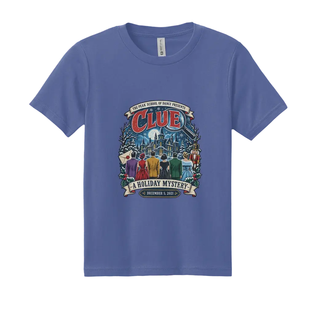 Clue: A Holiday Mystery Vintage Youth Tee