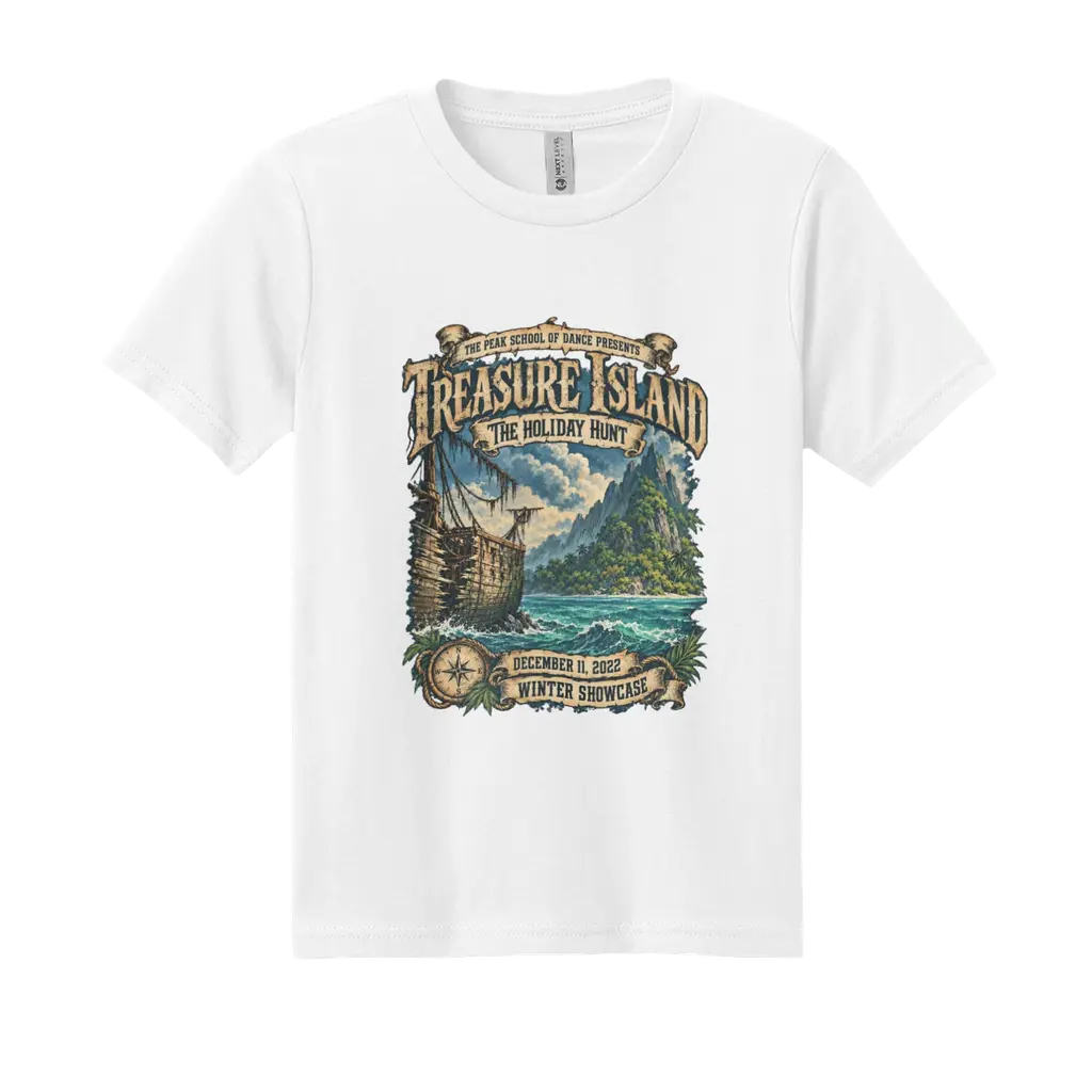 Treasure Island Vintage Youth Tee
