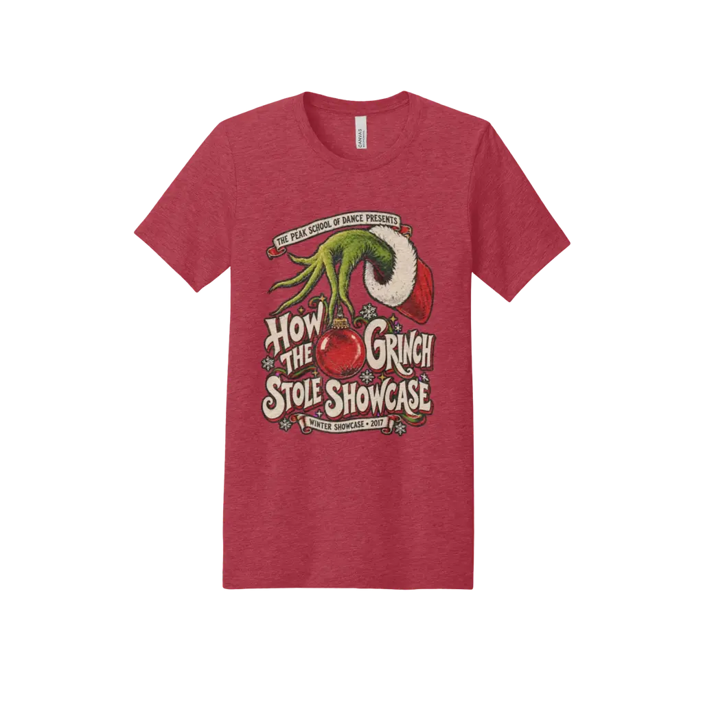 How The Grinch Stole Showcase Vintage Tee