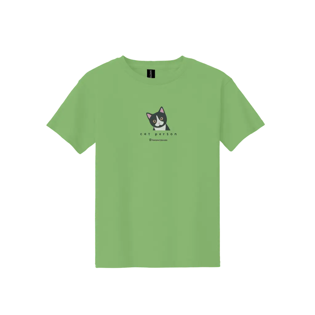 Cat Person Youth Tee