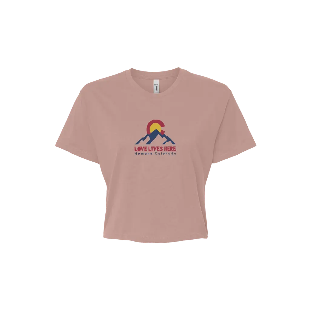 Love Lives Here Crop Top