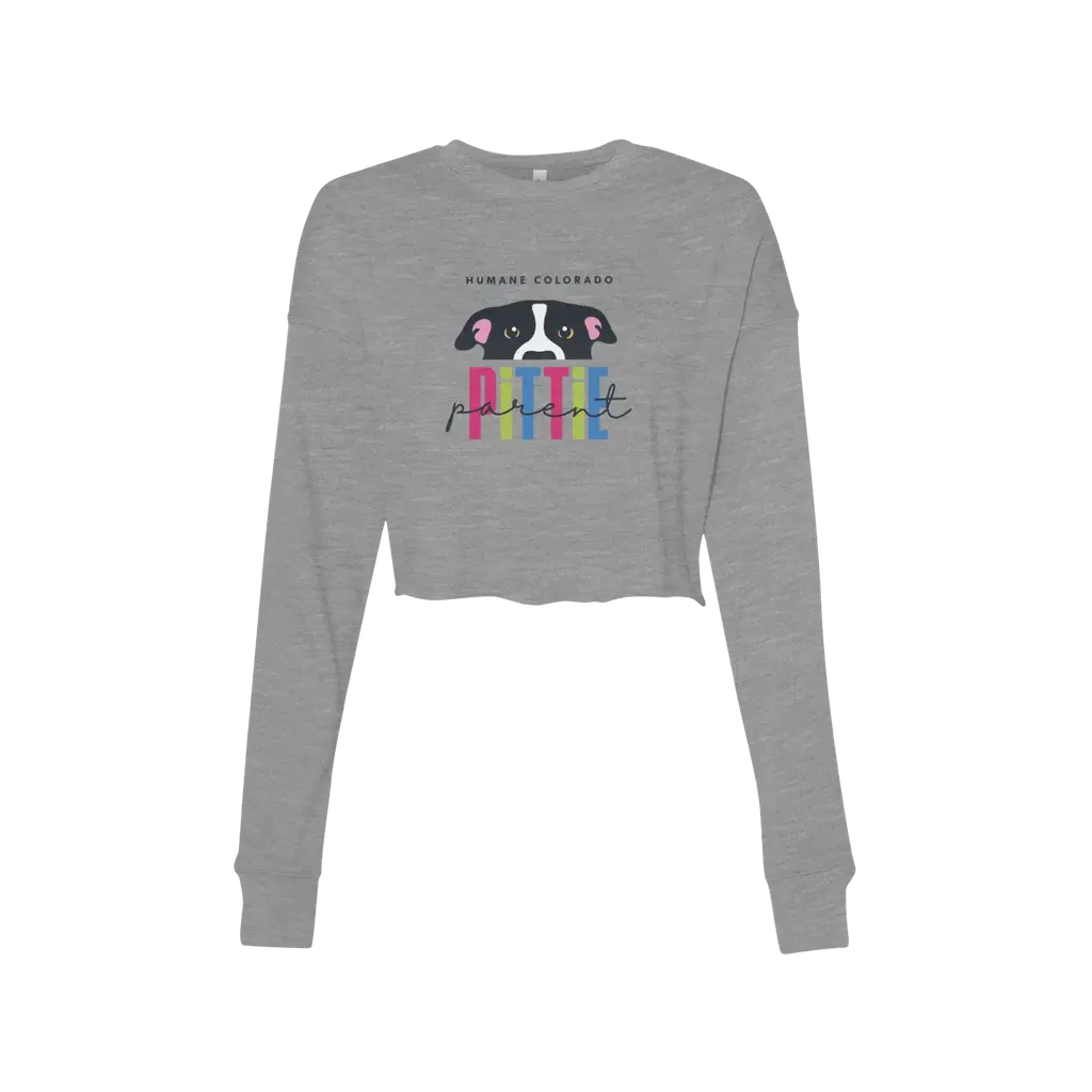 Pittie Parent Crop Fleece