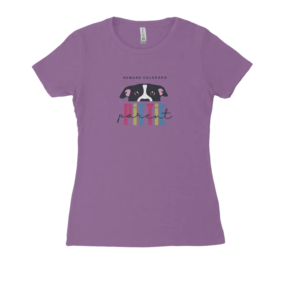 Pittie Parent Women's Fitted Tee